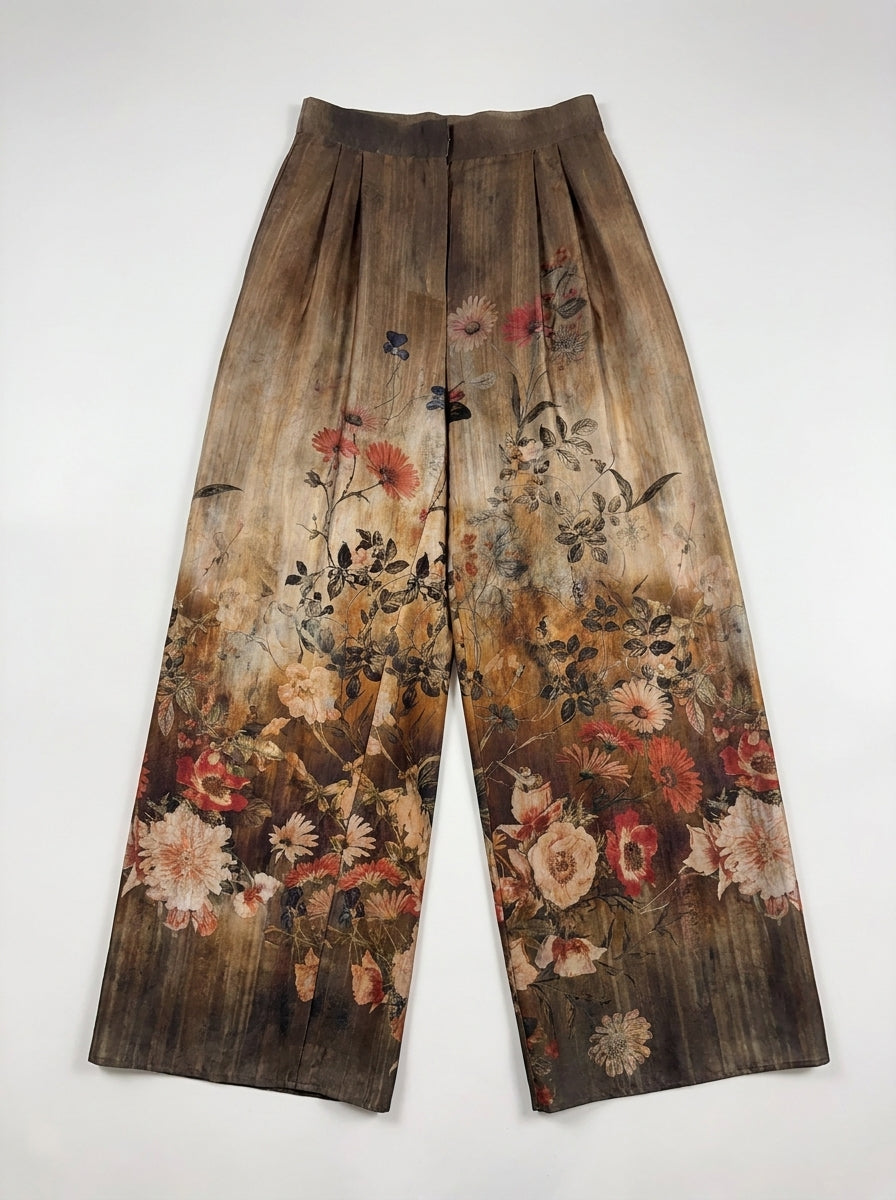 Pantalone ampio a fantasia - 51536 - OPERA