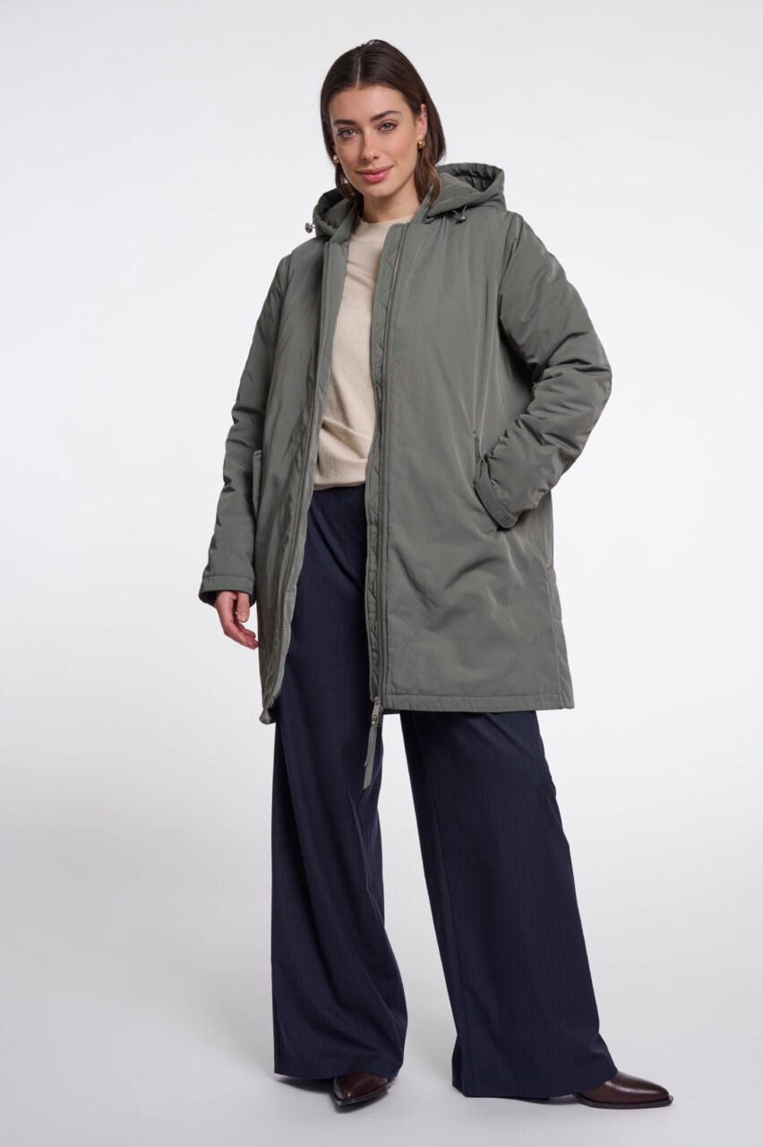 Parka à capuche - isla - RINO & PELLE