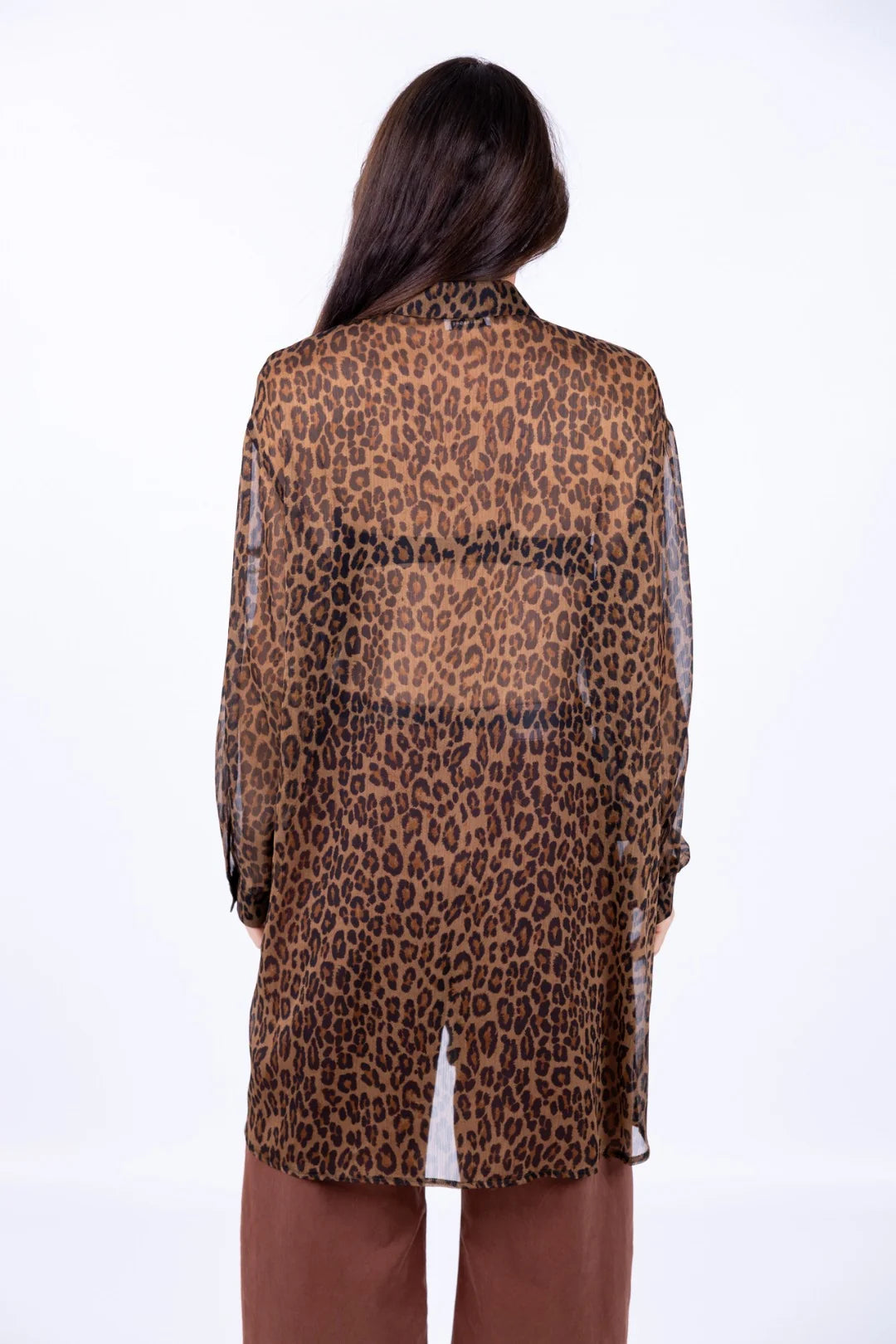 Camicia Over Maculata - a26pl124 - LE STREGHE