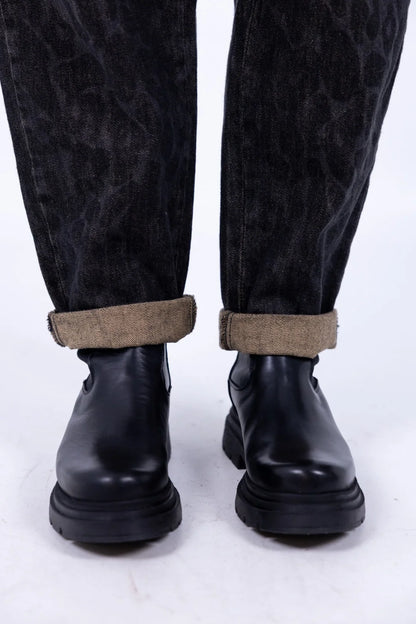 Jeans maculato - a26fj220 -  LE STREGHE