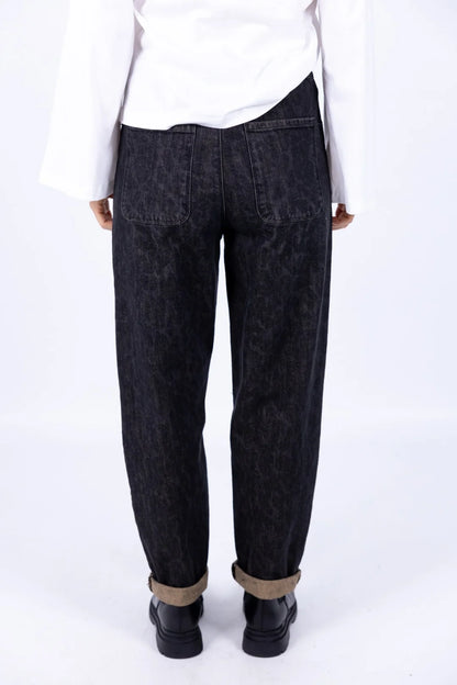 Jeans maculato - a26fj220 -  LE STREGHE