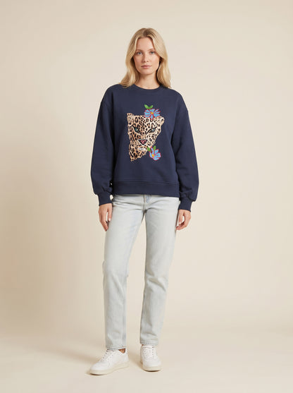 Sudadera con bordado - 40206G - MOTEL