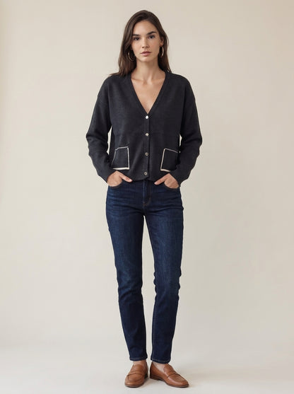 Maglia cardigan - sf024 - OPERA