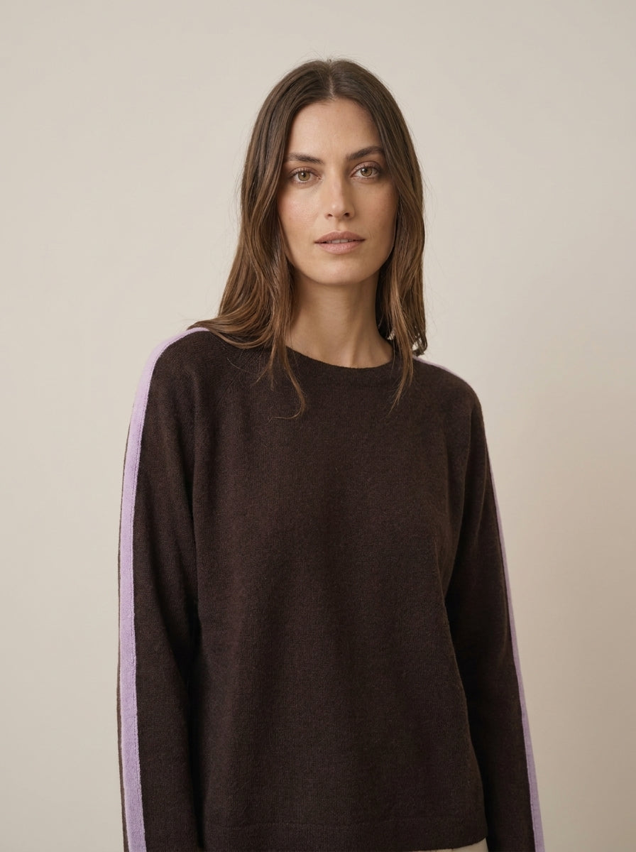 Pullover Girocollo Bicolor - 2ac2023 - ViCOLO