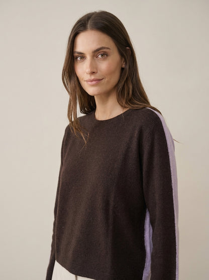 Pullover Girocollo Bicolor - 2ac2023 - ViCOLO