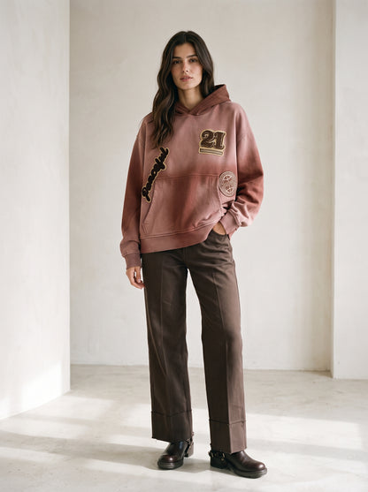 Wide-Leg-Hose mit geradem und weitem Bein - cj9002/i26 - MOTEL