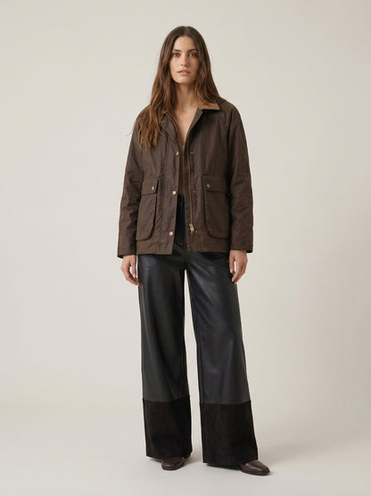 Pantalone ampio in ecopelle con elastico in vita - PDMVOAAA - DIXIE