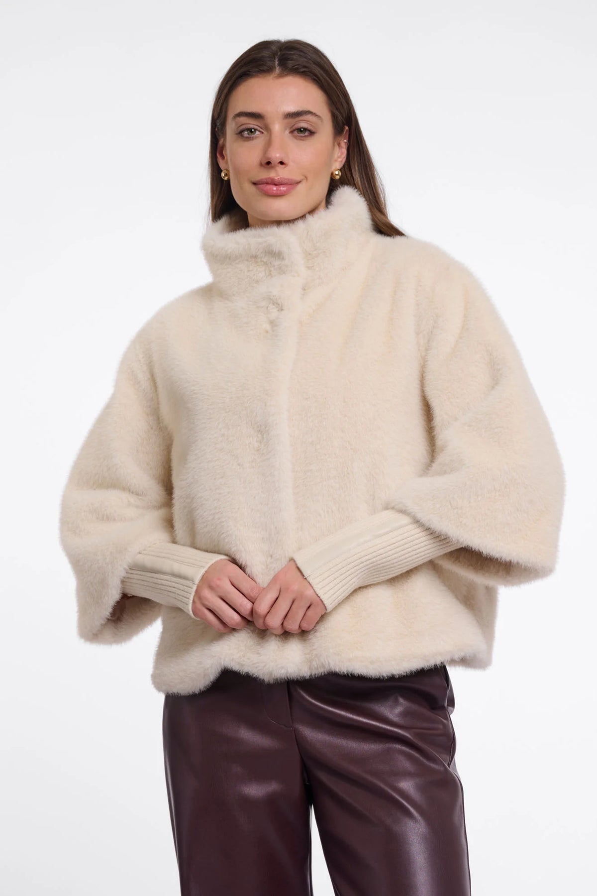 Chaqueta de piel sintética - nesrin - RINO & PELLE
