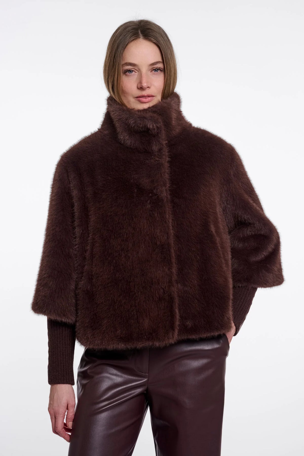 Chaqueta de piel sintética - nesrin - RINO & PELLE