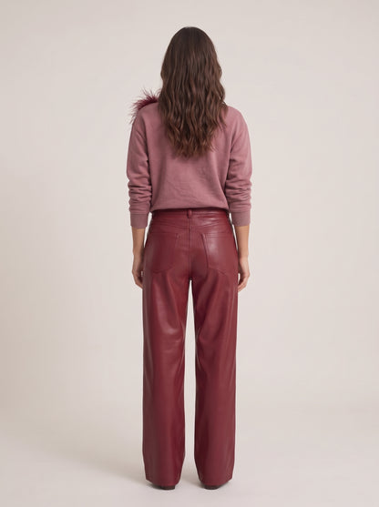 Pantaloni ecopelle - tf1679 - ViCOLO