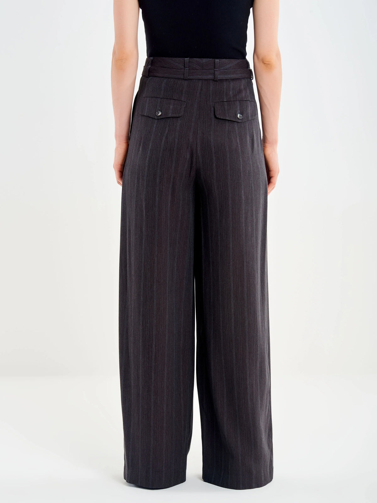 Pantalone Palazzo con Pinces - tac0397 - ViCOLO