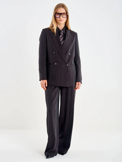 Pantalone Palazzo con Pinces - tac0397 - ViCOLO
