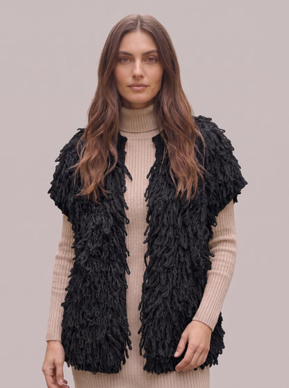 Gilet Punto Pelliccia - ai26516camp - TENSIONE IN