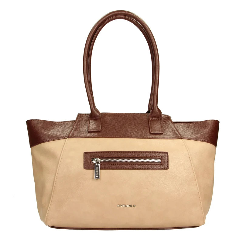 BOLSO MAXI BAG KYLIE BICOLOR - VBI001 - VIVIENNE D