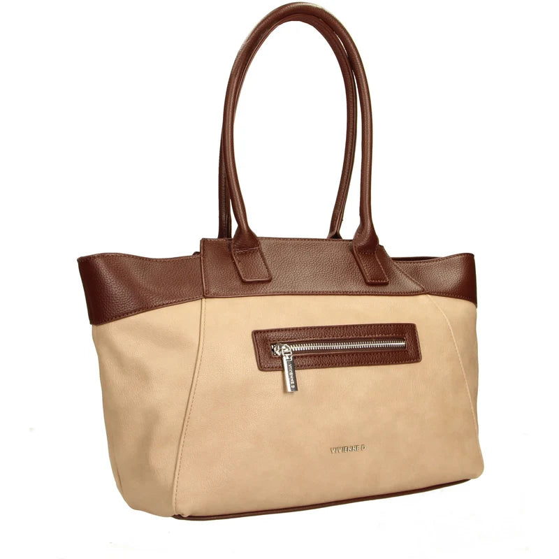 BOLSO MAXI BAG KYLIE BICOLOR - VBI001 - VIVIENNE D