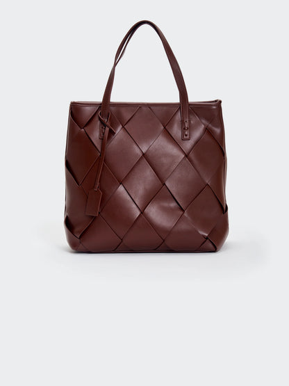 Borsa Hoshi rettangolare in ecopelle liscia - xac0036 - ViCOLO