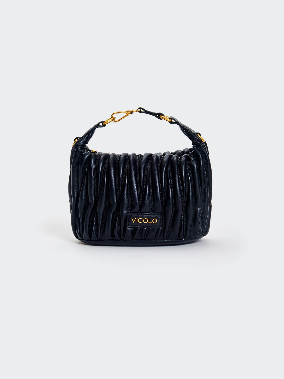 Borsa Hook Ecopelle Trapuntata Puffy - xac0050 - ViCOLO
