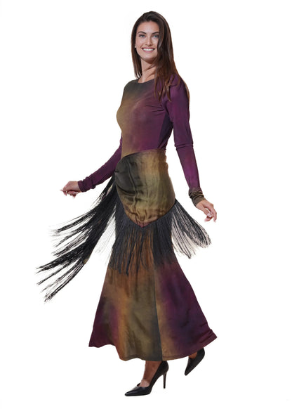 Fringed sarong - CAMOUFLAGE - 40806g - MOTEL