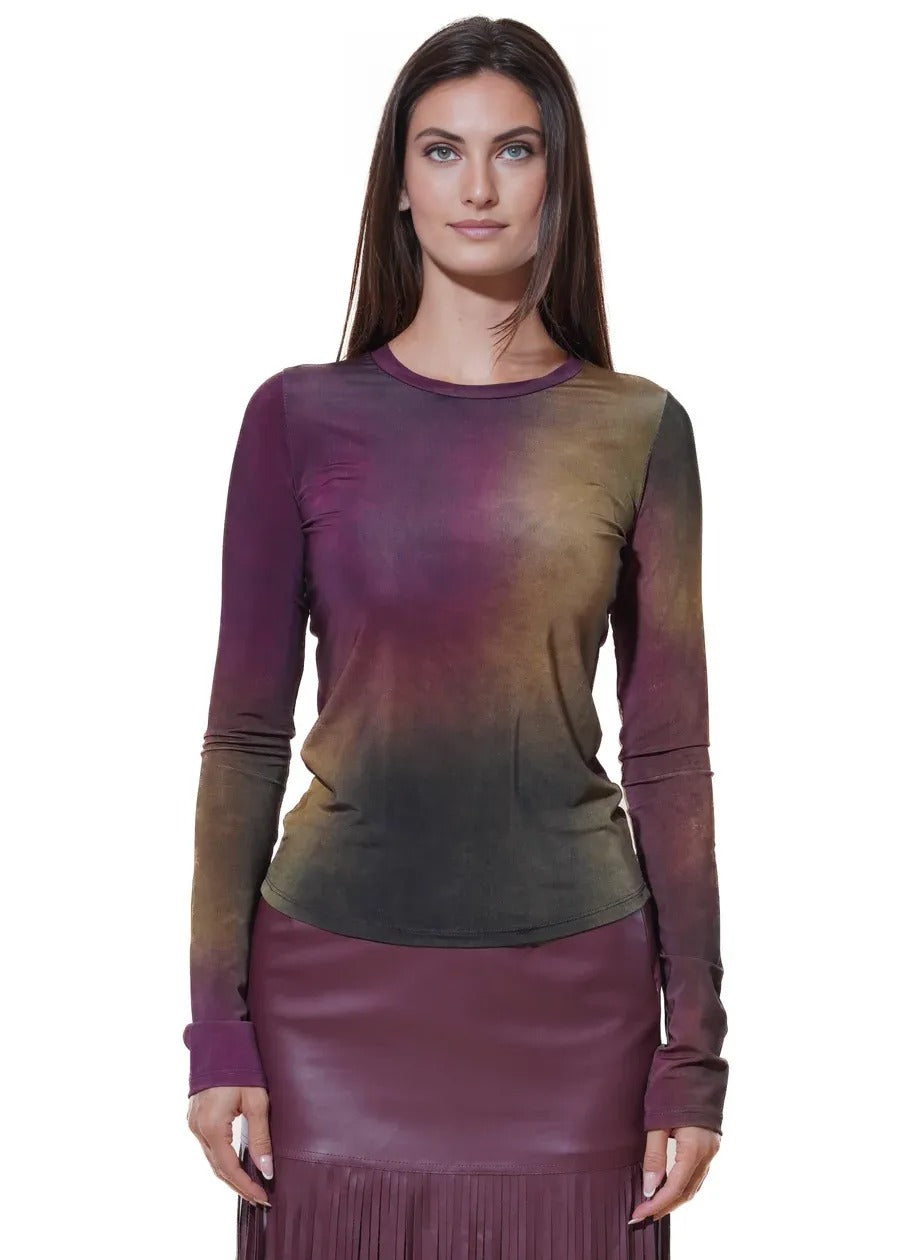 Camiseta tie-dye - 40804g - MOTEL
