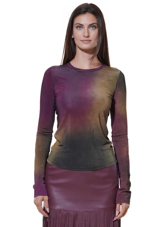Camiseta tie-dye - 40804g - MOTEL
