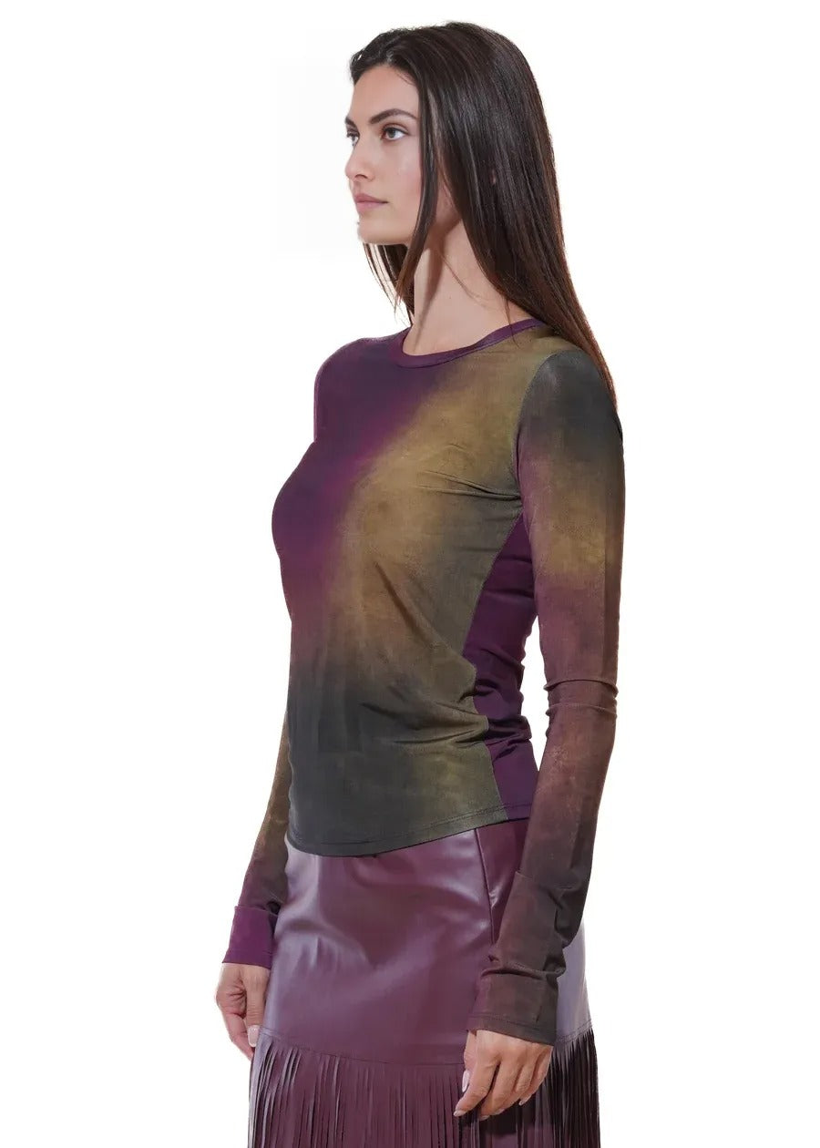 Camiseta tie-dye - 40804g - MOTEL