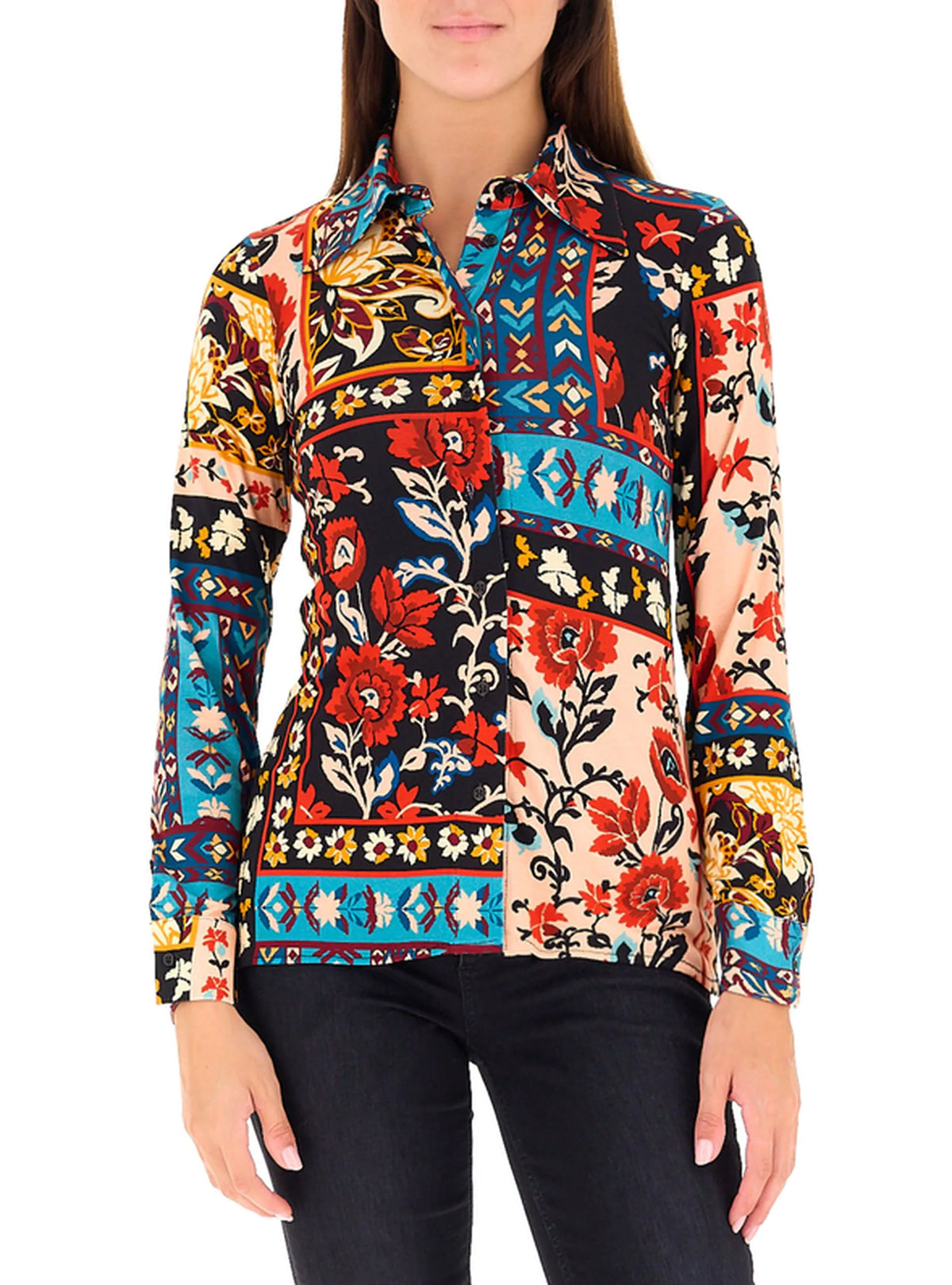 Camicia in viscosa - cbur2mv - DIXIE