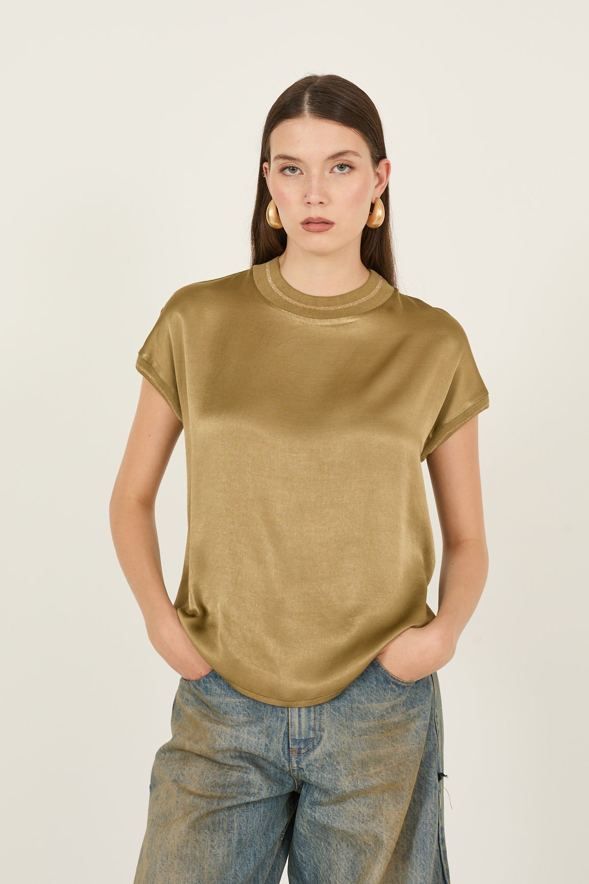 Viscose blouse - W40F0544 - SOUVENIR