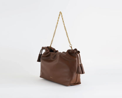 Tasselbag-Schultertasche aus Kunstleder - xab0034 - ViCOLO