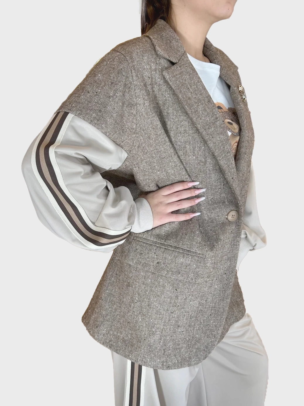 Giacca Over - a26dl604 - LE STREGHE