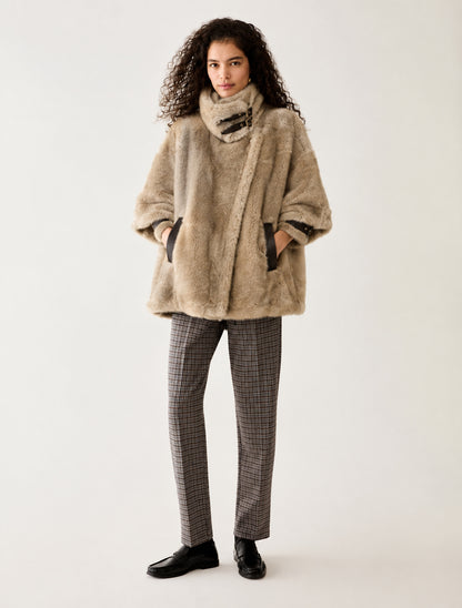Chaqueta de piel sintética - art. E522 - MOTEL
