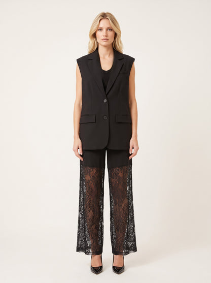 Lace trousers - a26es221 - LE STREGHE