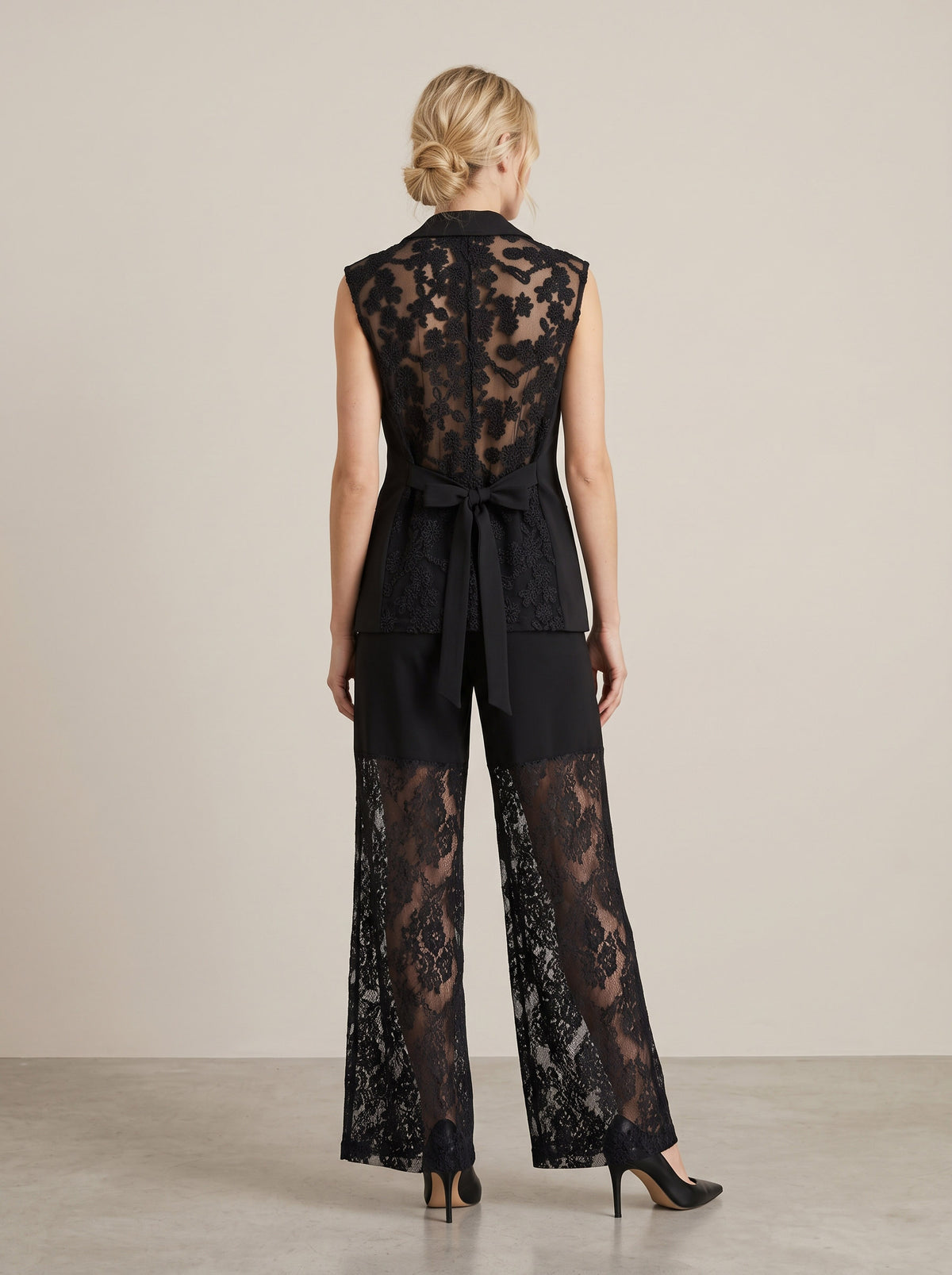 Lace trousers - a26es221 - LE STREGHE