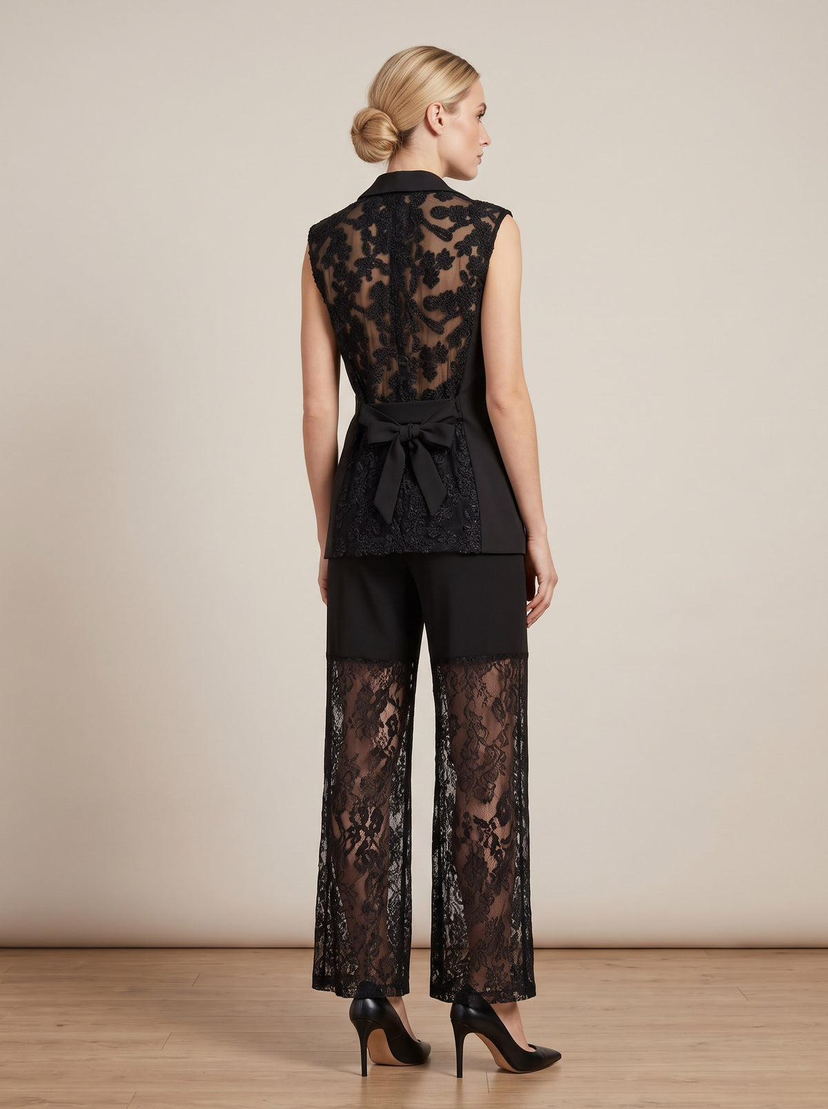 Lace trousers - a26es221 - LE STREGHE