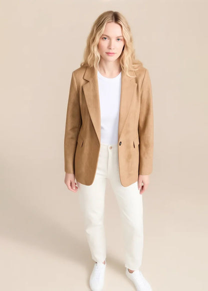 Jacke aus genarbtem Kunstleder - 26b3116camp - TENSIONE IN