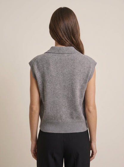 Maglia senza maniche con colletto  - i26/wl7087 - MOTEL