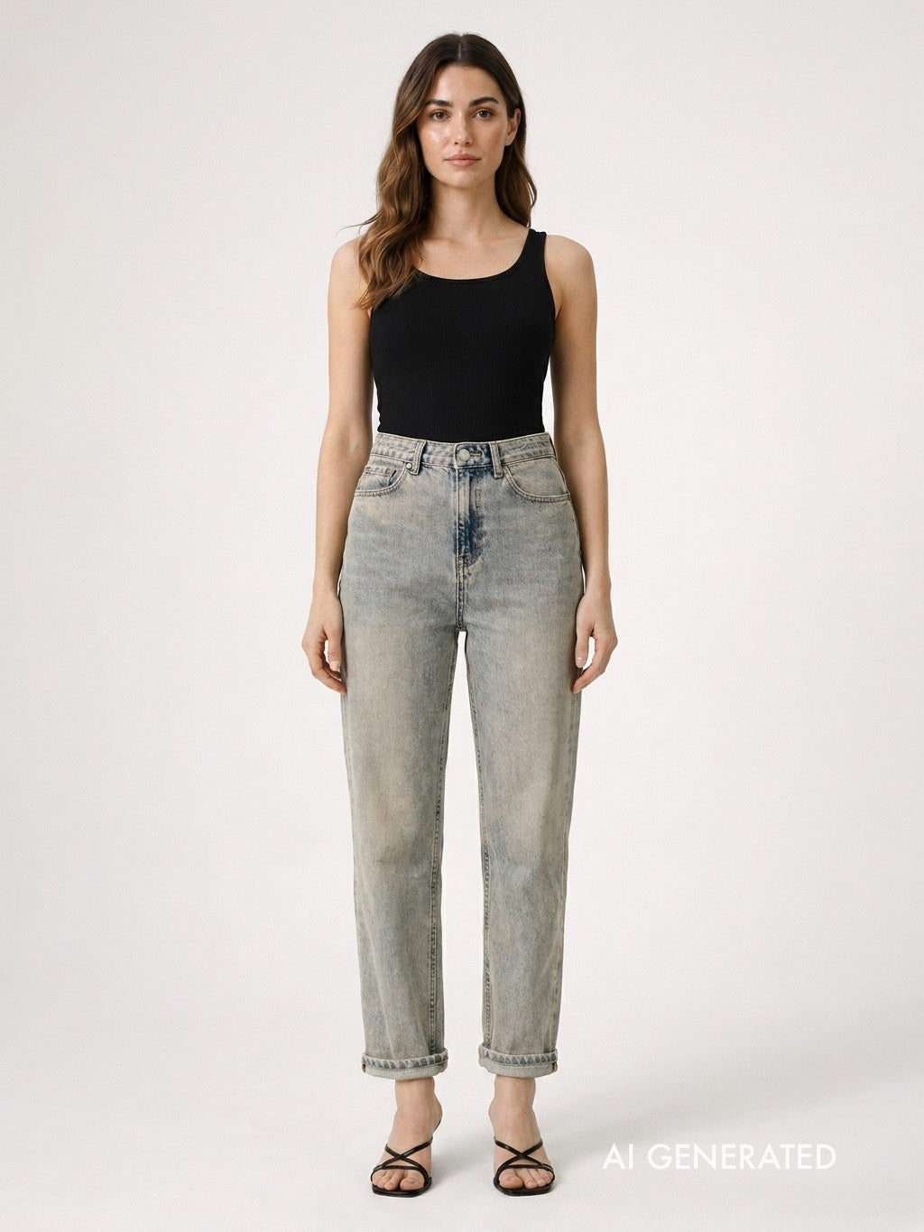 Light Wash Baggy Fit Jeans – LE STREGHE
