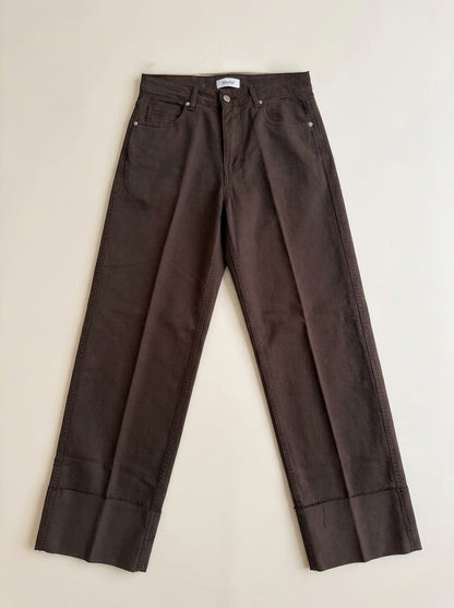 Wide-Leg-Hose mit geradem und weitem Bein - cj9002/i26 - MOTEL