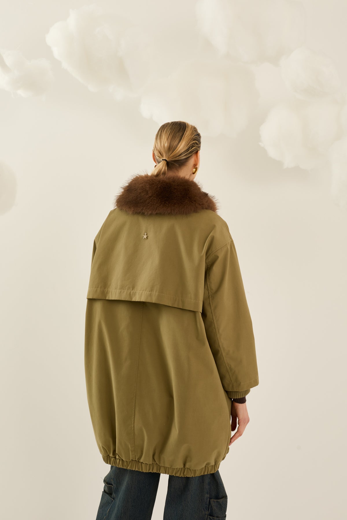 Parka con pelo interno - p40k009- SOUVENIR