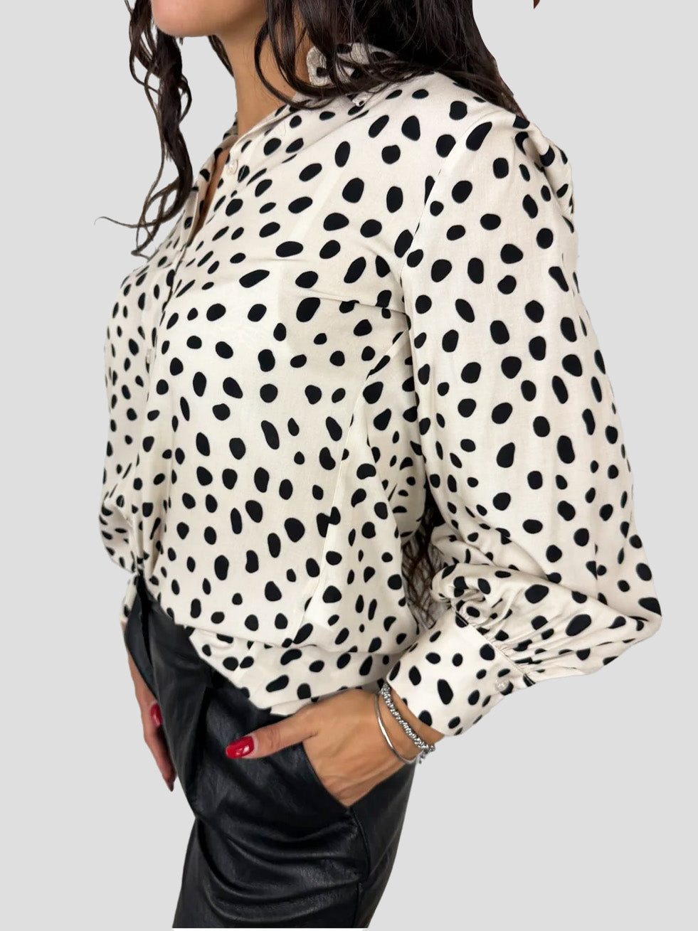 Camicia pois manica lunga - cdqc2iu - DIXIE