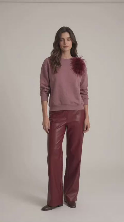 Pantaloni ecopelle - tf1679 - ViCOLO