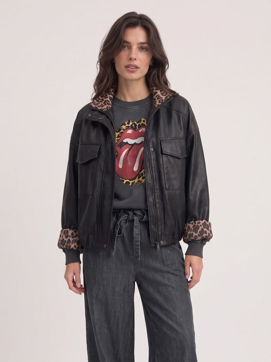 Frayed chambray trousers with drawstring - fw260027 - TENSIONE IN