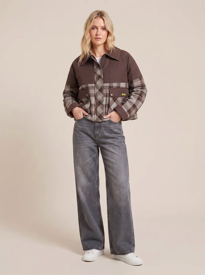 Jacket a quadri con tasche - VAI8TSORA - DIXIE