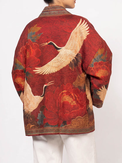 Chaqueta tipo kimono acolchada - FW260007 - TENSIONE IN