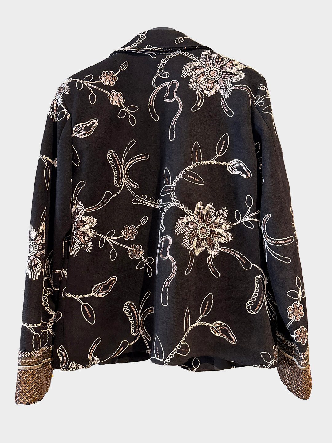 Cloth jacket with embroidery - a26dl612 - LE STREGHE
