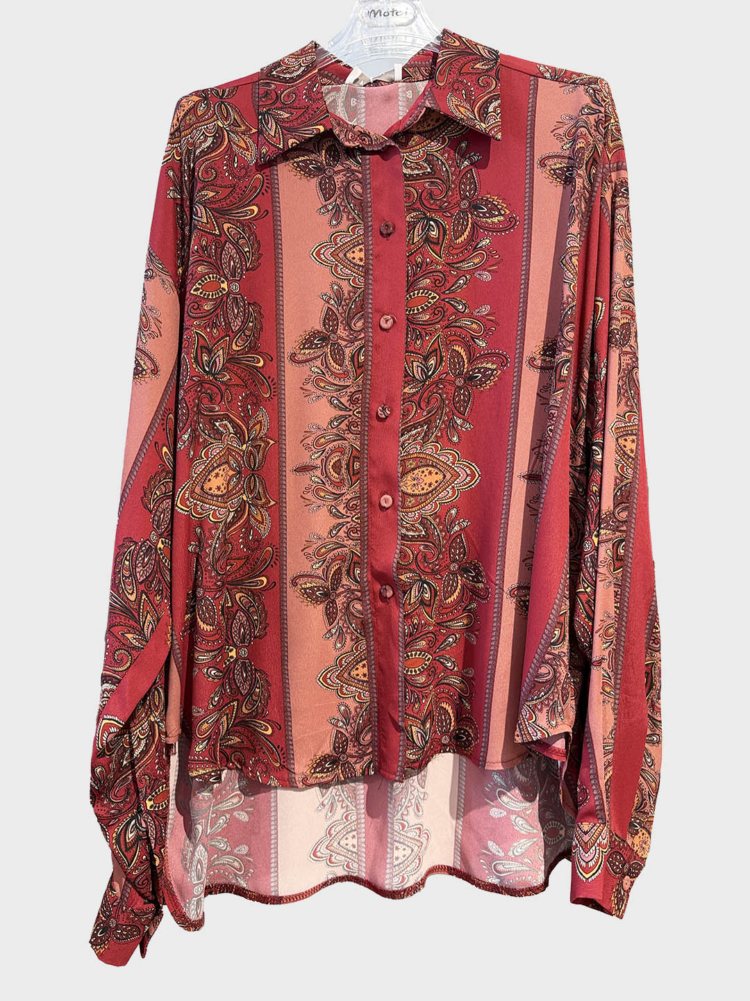 Chemise à motif en viscose - W26C416 - MOTEL